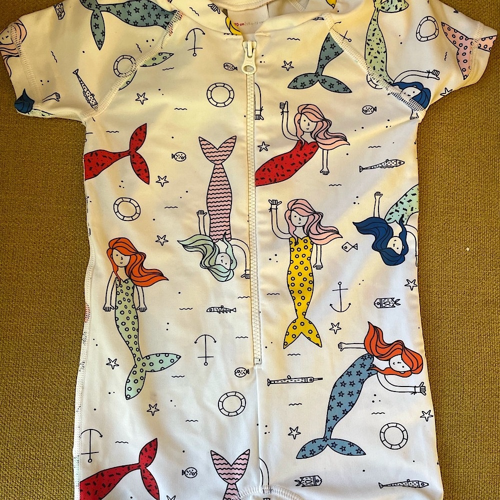 Hanna Andersson Mermaid Swimsuit for Toddler